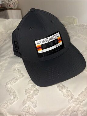 Lucky Clover Top Golf  brand new! Black Snapback Hat with Cassette Patch
